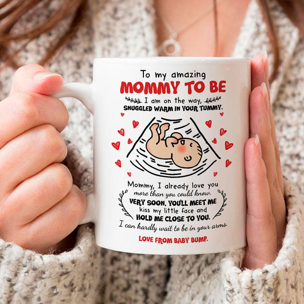 Gift For Mom To Be I Am On The Way Mug